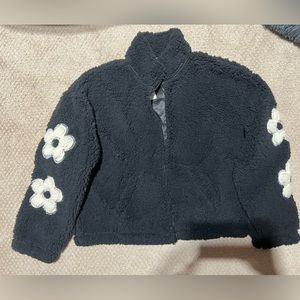 PacSun medium fleece teddy coat